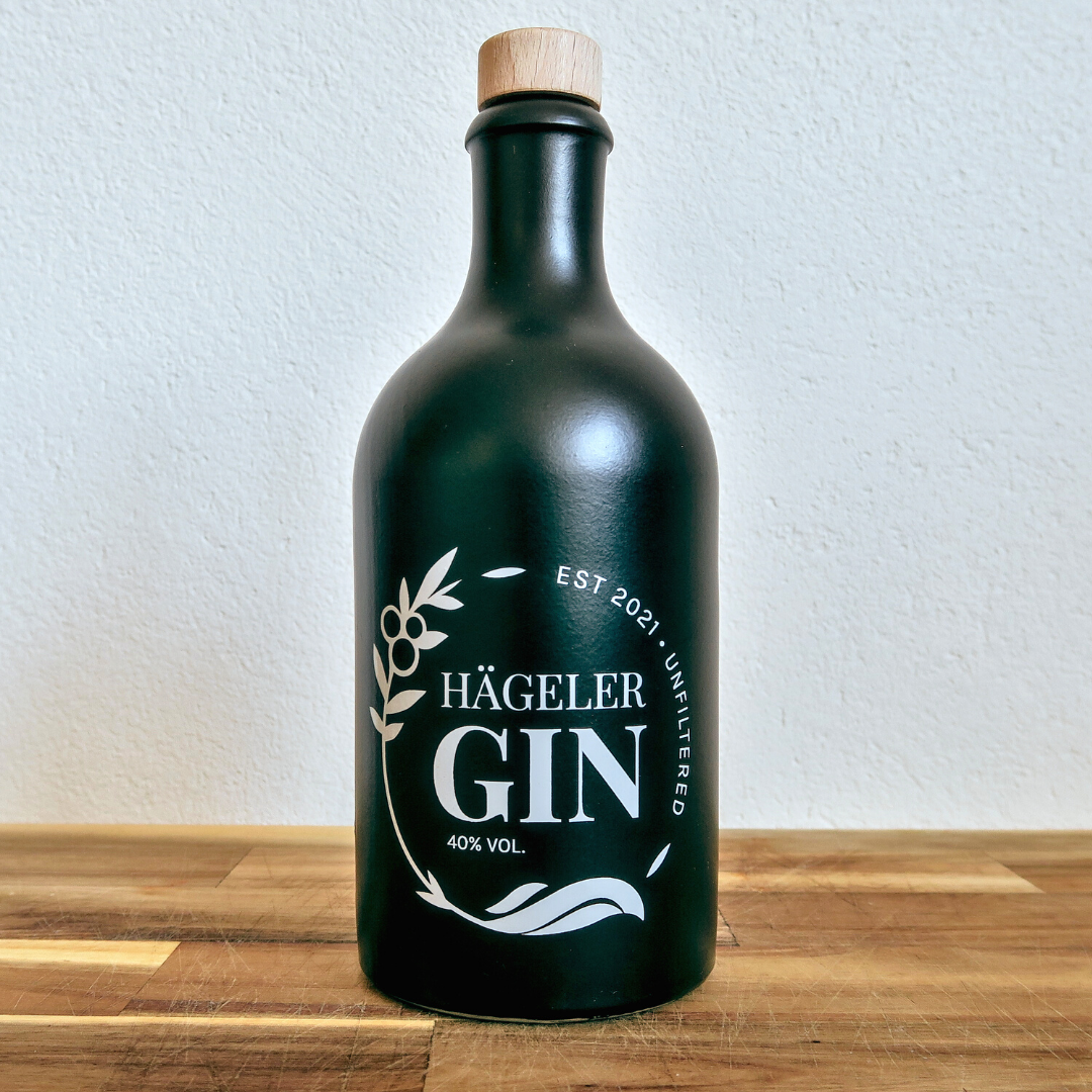 Eine unserer allerersten HÃ¤gis - damals noch nicht ganz offiziell ein London Dry Gin.